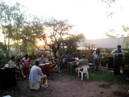 Collective Session on Carbon's Patio in 2006