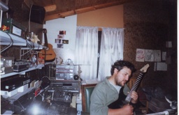 Fabián at the Carbono house in 2004